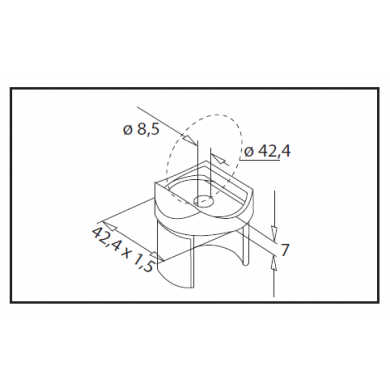 support-horizontal-en-inox-pour-verre-diametre-42mm-avec-cotes-P3557