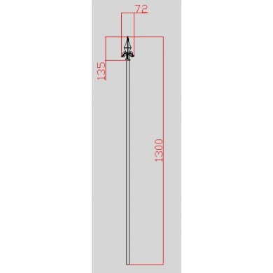 barreau-rond-diametre-16-fer-de-lance-acier-forge-cloture-exterieur-p0102-cotes