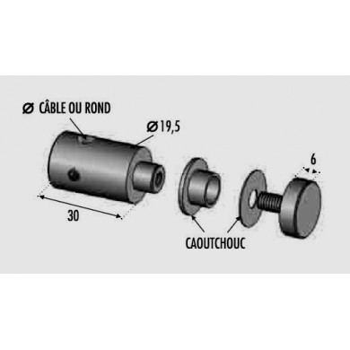 connecteur-inox-pour-cable-diametre-4-ou-6-fixation-sur-plexi-8mm-avec-cotes-R0070